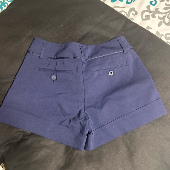 Attention & 7th Ave shirt set from NY&Co in navy and stripes - Picture 4 of 7